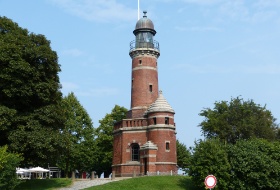 Leuchtturm in Kiel-Holtenau - In gewisser Weise auch ein Massivhaus